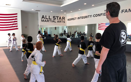 The objectives of All Star Martial Arts is to be able to provide a service to the community to set goals, work hard, and be of the safest and best learning environment that Oak Park and the Conejo Valley has to offer for karate.