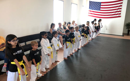 Respect is a key value in martial arts and to be nice to someone or to even show an act of kindness is important to mastering not just karate but a lifestyle.