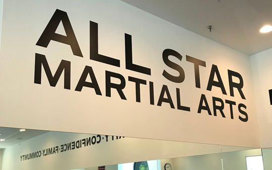 All Star Martial Arts offers a clean safe training environment at a karate studio of ages 3 to adult and for all belt levels and skill sets.