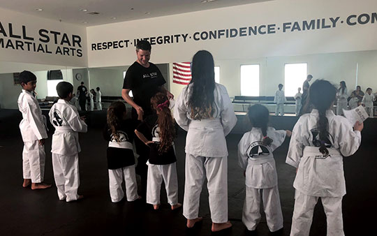 General classes in martial arts to go from white belt to black belt for kids ages 5 to 12 years old and is called our journey program.